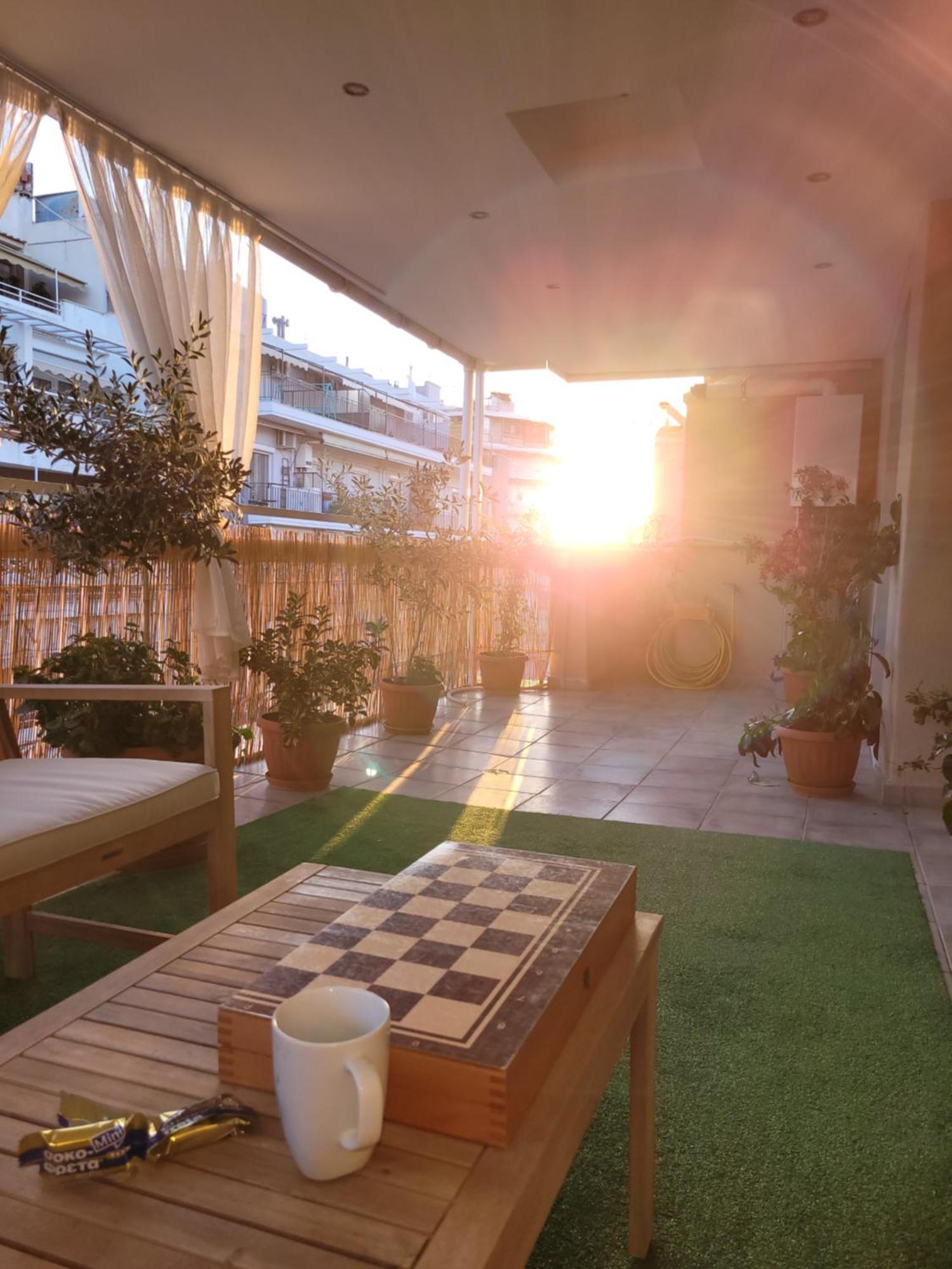 Flowery Penthouse In City Centre Of Солун Екстериор снимка
